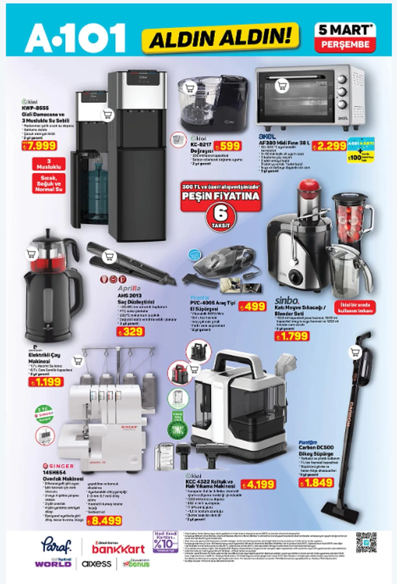 A101’den Stanley termos sürprizi! 5 Mart A101 aktüel kataloğunda dikkat çeken ürünler