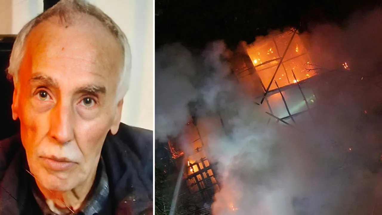 Acı ölüm! Yalnız yaşadığı evde alevler içinde can verdi