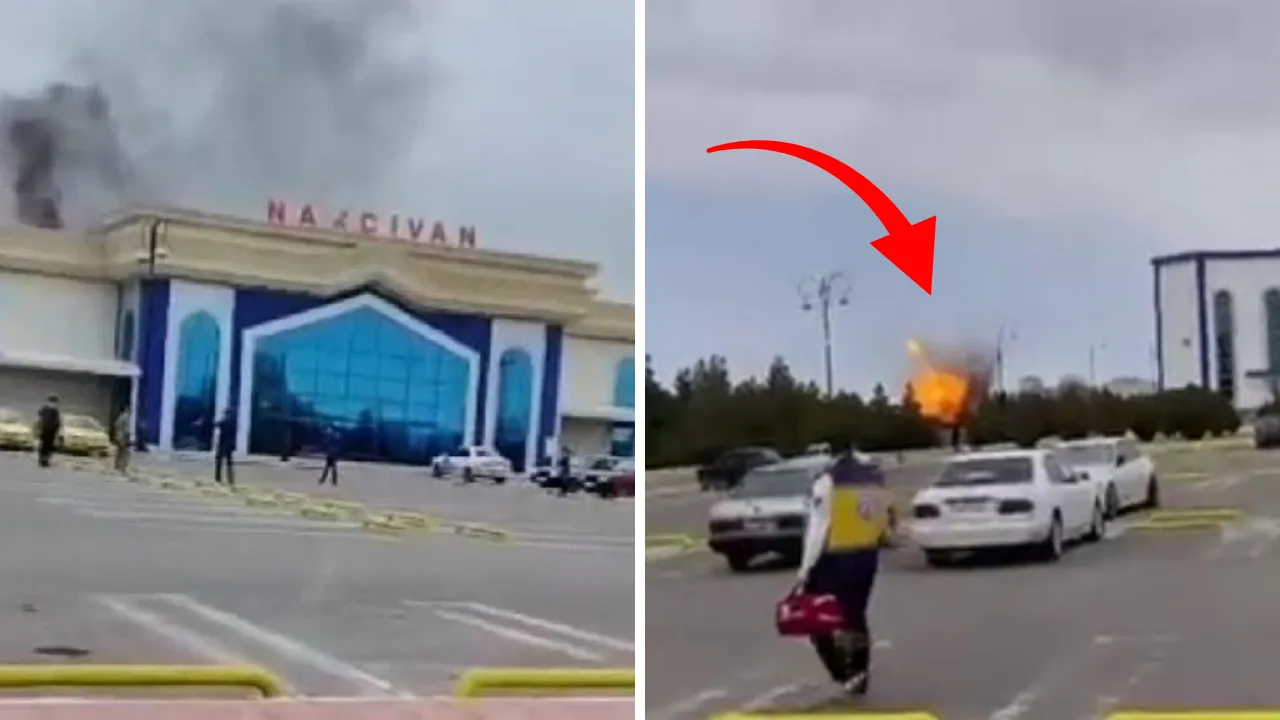 Azerbaycan basını duyurdu: Nahçıvan Havalimanı'na İHA saldırısı