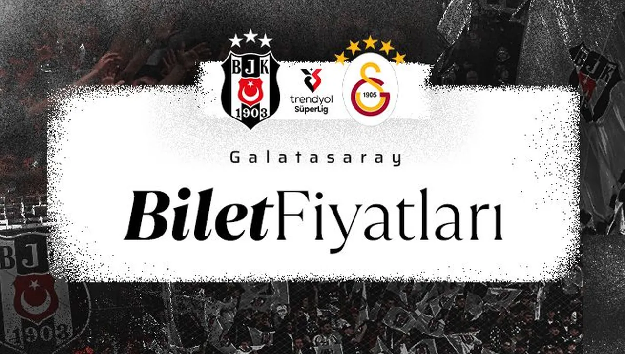 Beşiktaş-Galatasaray maç bileti fiyatları açıklandı! İşte BJK-GS maç bileti genel satış tarihi ve saati