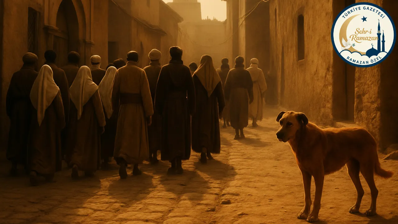 Bir köpeğin öğrettiği! Talebeleriyle yolda yürürken muazzam bir hadise yaşanır