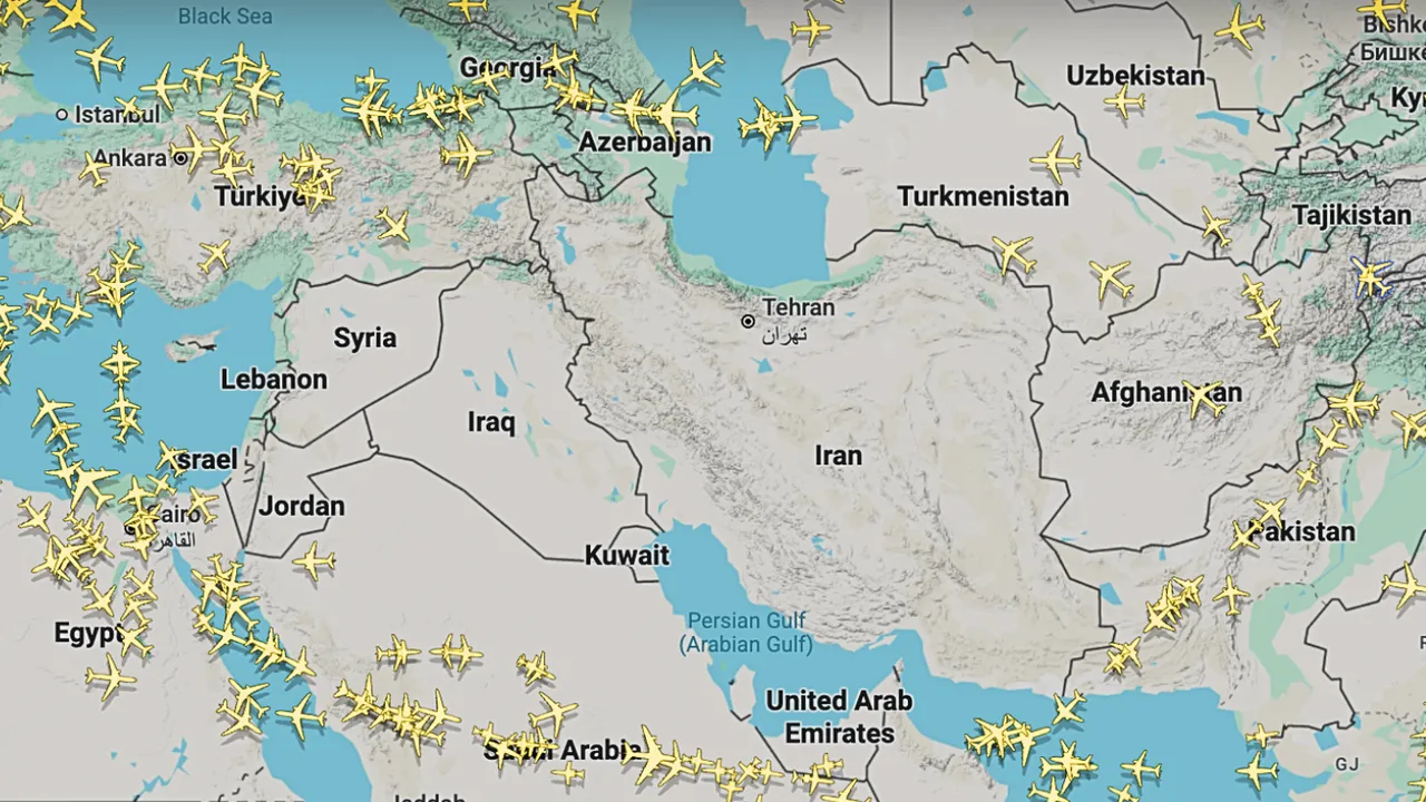 Flight Radar 5 Mart 2026 verileri.