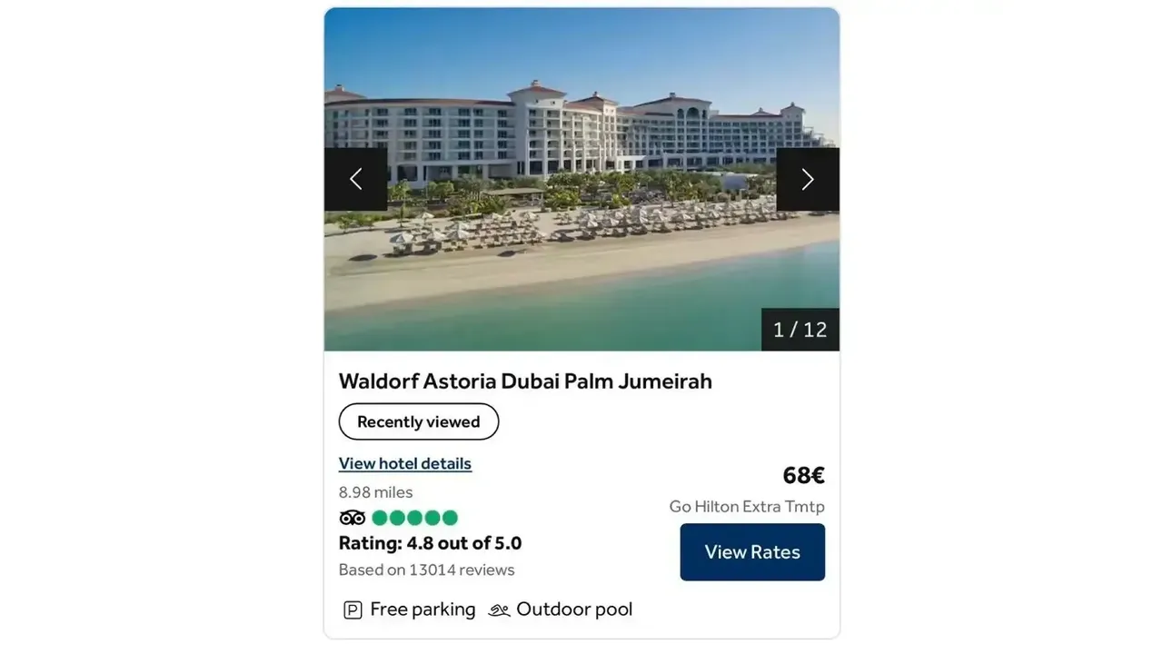 Geceliği 400 eurodan başlıyordu! Dubaideki otellerin gecelik fiyatı savaş nedeniyle dip yaptı