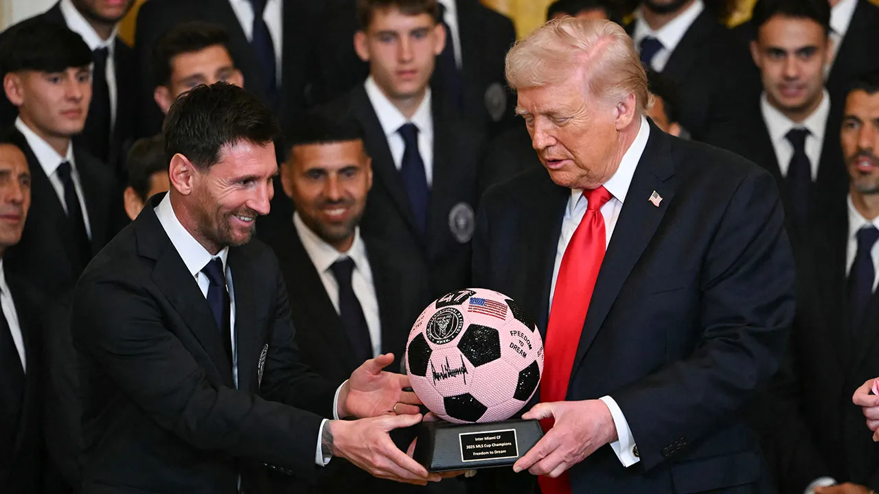 Donald Trump, Lionel Messi'yi Beyaz Saray’da ağırladı