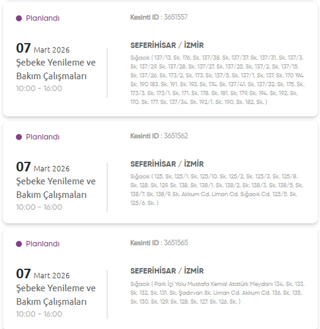 İzmir GDZ elektrik kesintisi yaşanan ilçeler! 6-7 Mart İzmirde elektrik kesintisi ne zaman bitecek?