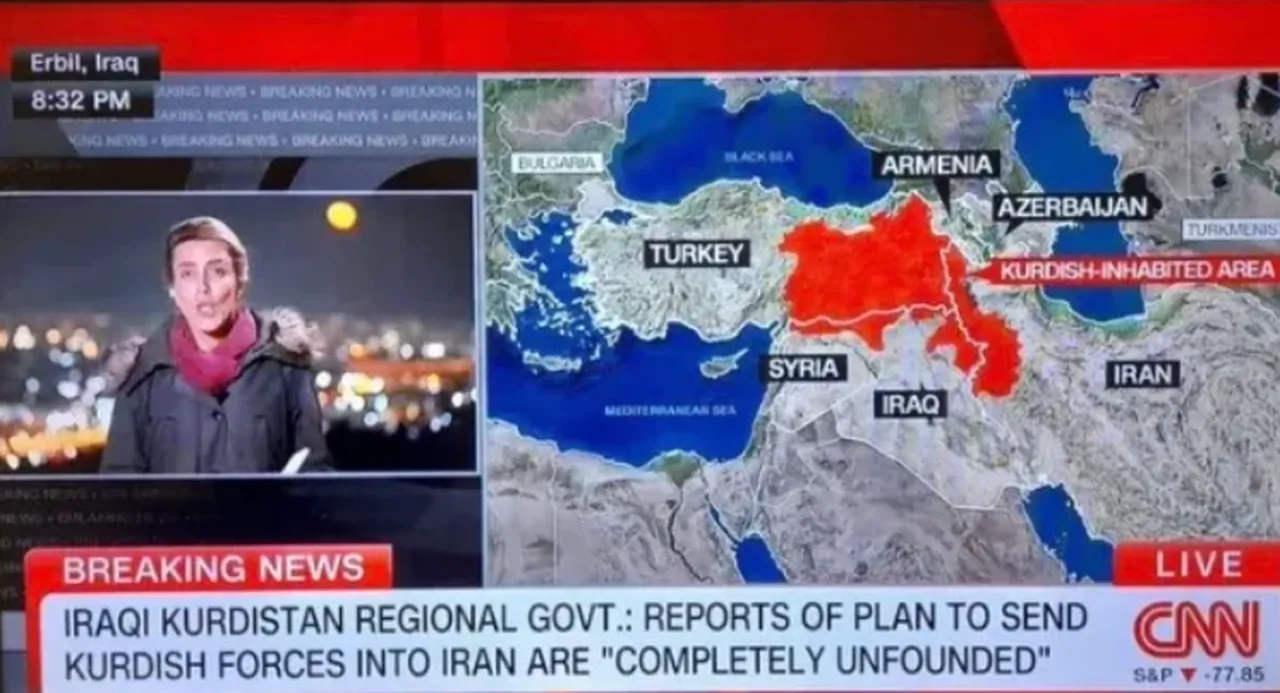 CNN'in skandal haritasına Türkiye'den sert tepki