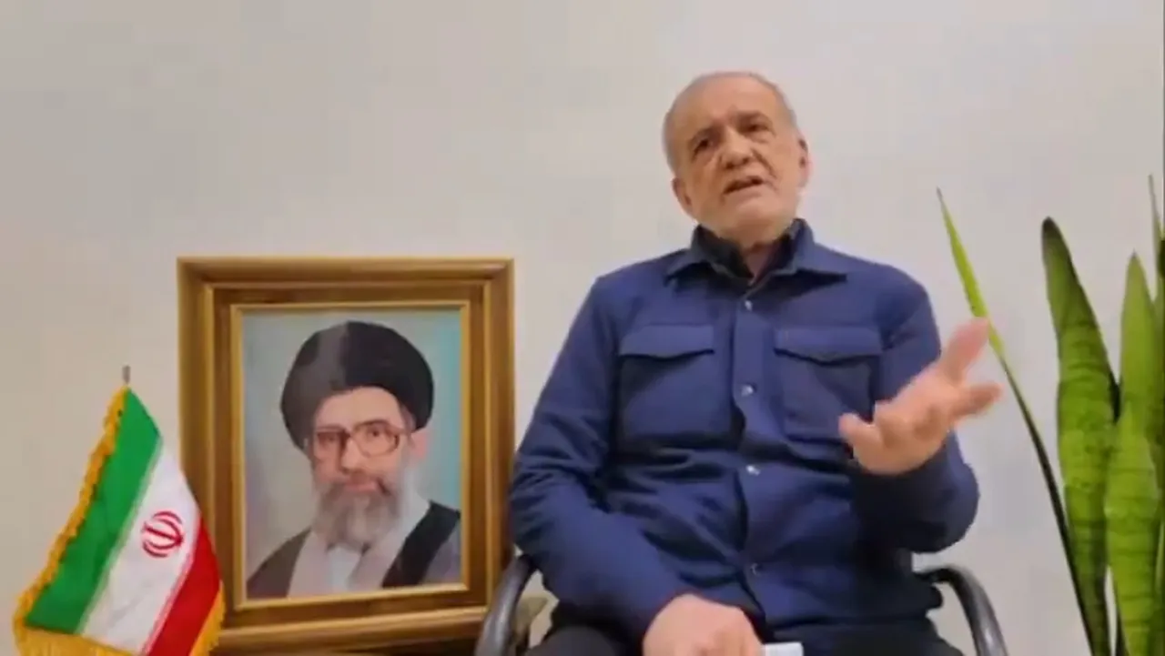 Saldırıların 8. gününde Pezeşkiyan’dan tarihi itiraf: Kameralar karşısında özür diledi!