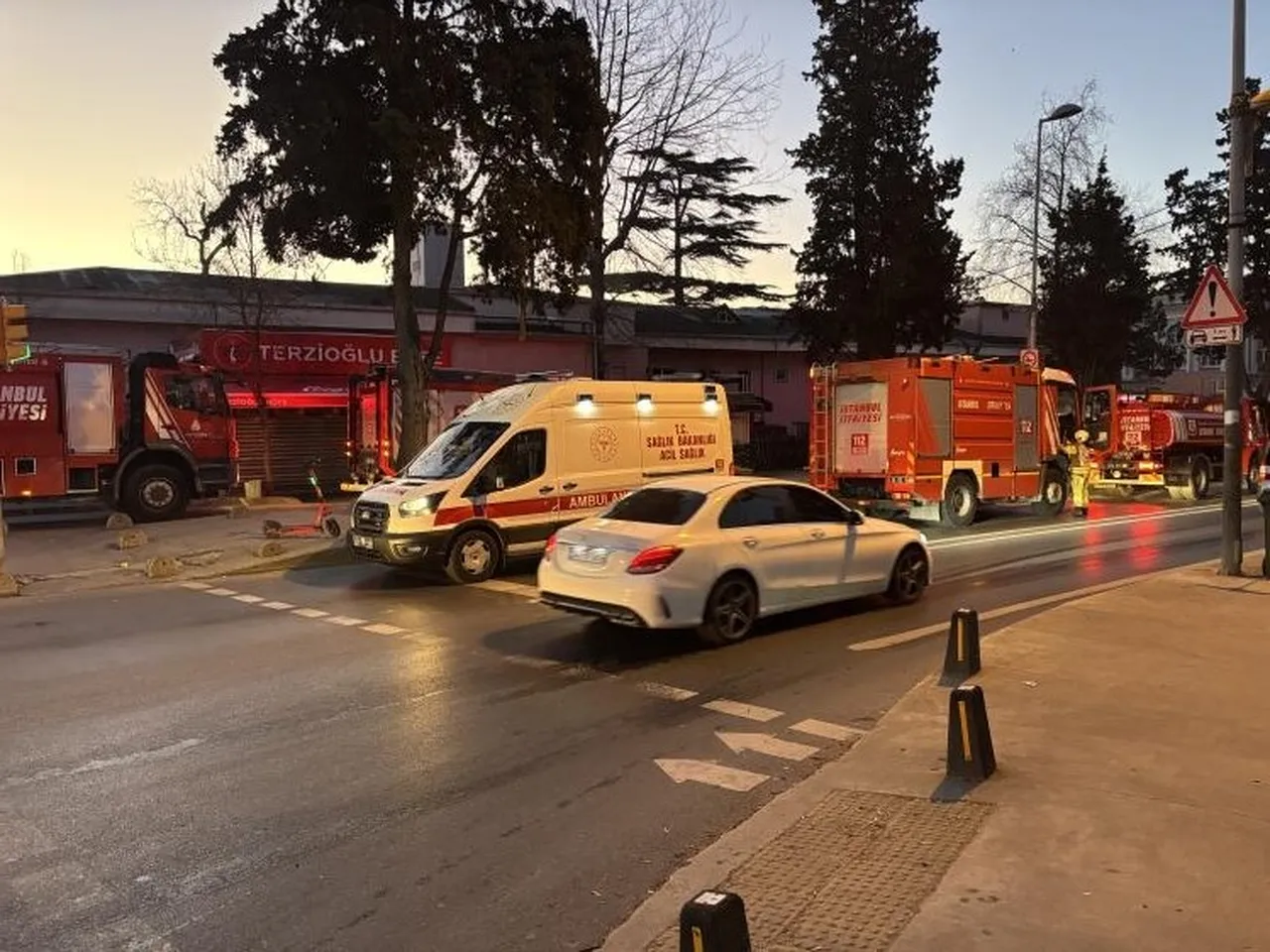 Baltalimanı Kemik Hastanesi'nde yangın çıktı! Hastalar tahliye edildi