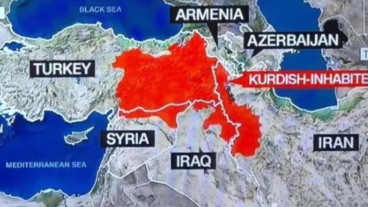 CNN'den skandal harita: Yine algı yapıyorlar