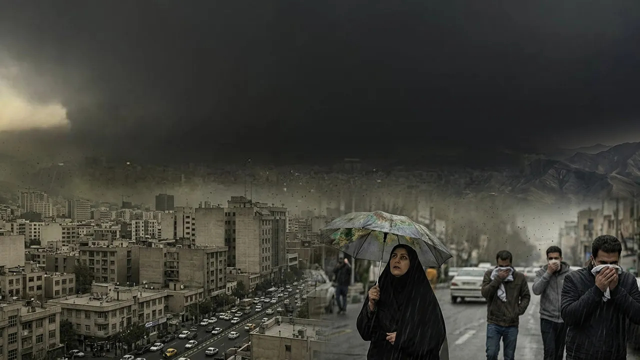 Gökyüzünden zehir yağıyor! İran