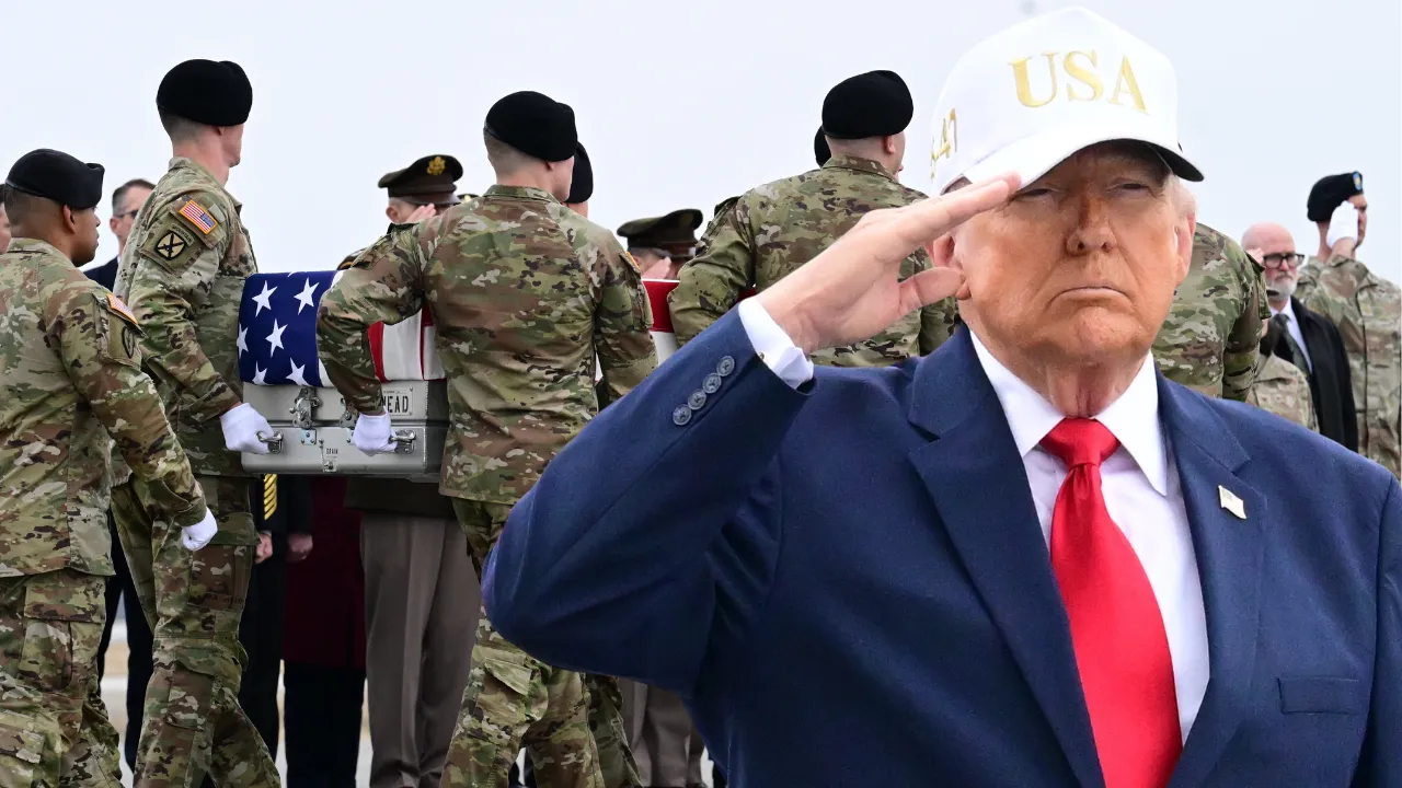 İran savaşında 6 ABD askeri hayatını kaybetmişti! Cenazelerini Trump karşıladı