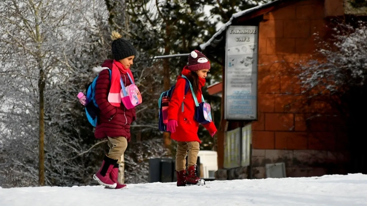 Ordu'nun iki ilçesinde eğitime kar engeli