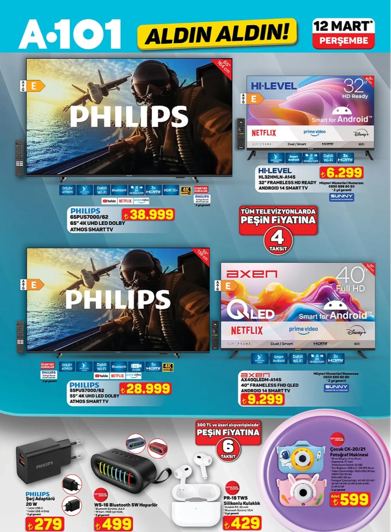 A101 12 Mart 2026 indirimli ürünler listesi: Mopedden ankastre sete, kamptan ev gereçlerine tüm katalog