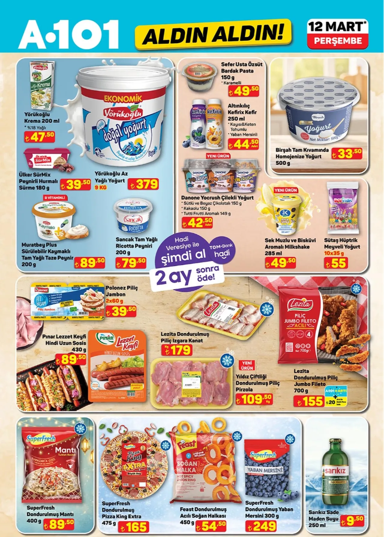 A101 12 Mart 2026 indirimli ürünler listesi: Mopedden ankastre sete, kamptan ev gereçlerine tüm katalog