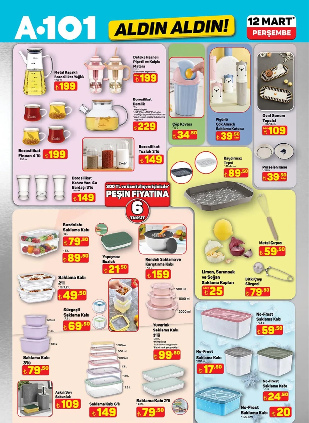 A101 12 Mart 2026 indirimli ürünler listesi: Mopedden ankastre sete, kamptan ev gereçlerine tüm katalog