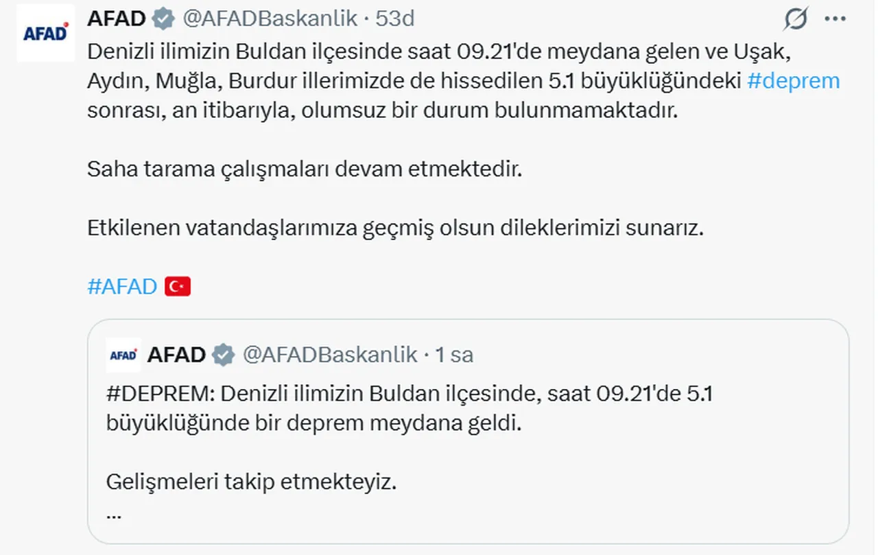 Denizlide okullar tatil mi? Deprem sonrası gündeme geldi