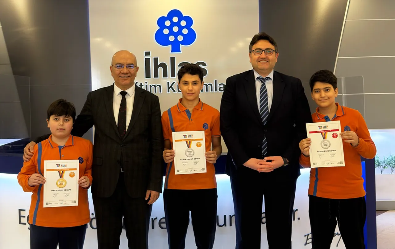  İhlas Koleji öğrencilerinden Uluslararası Stem Olimpiyatları’nda büyük başarı