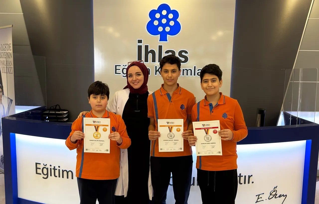 İhlas Koleji öğrencilerinden Uluslararası Stem Olimpiyatları’nda büyük başarı