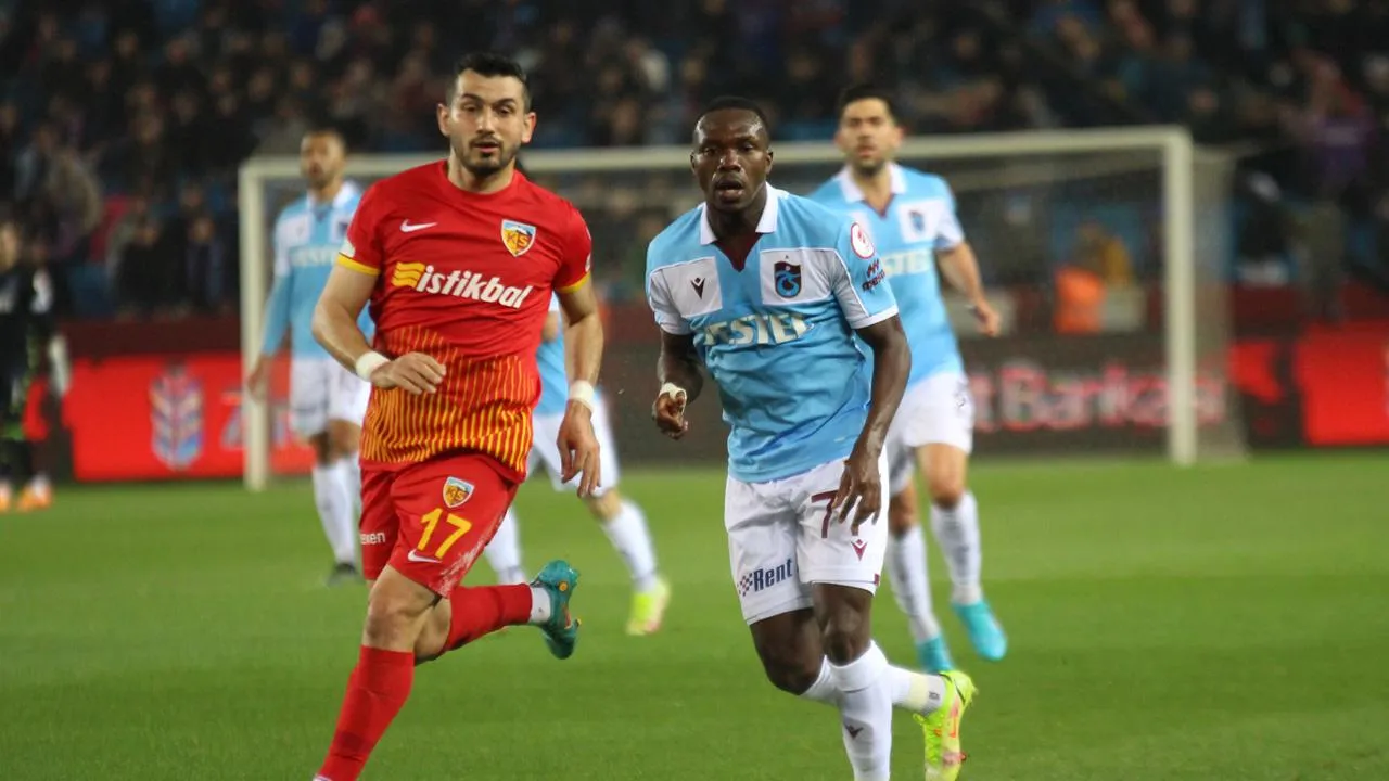 Kayserispor Trabzonspor maçı nerede izlenir, hangi kanalda, saat kaçta? Maçı Cihan Aydın yönetecek