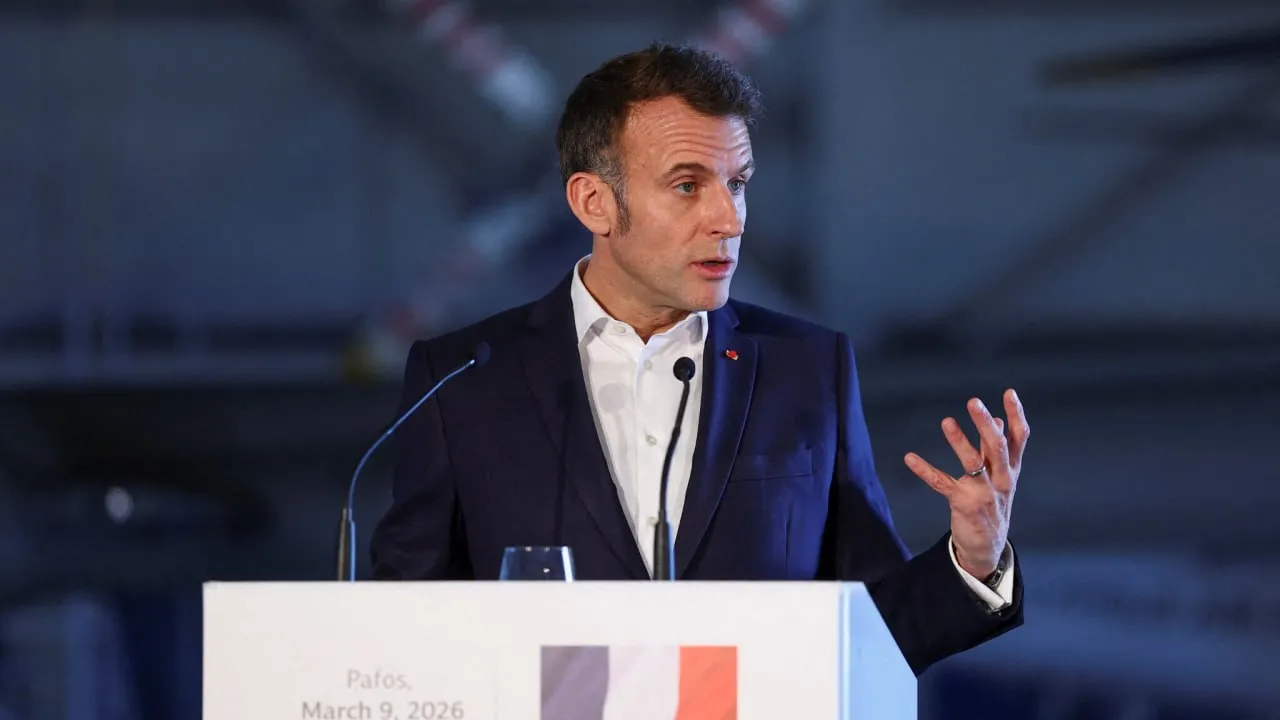 Mavi Vatan'da 'Nükleer şemsiye tiyatrosu'! Macron, Rumların gönüllü savunuculuğuna soyundu