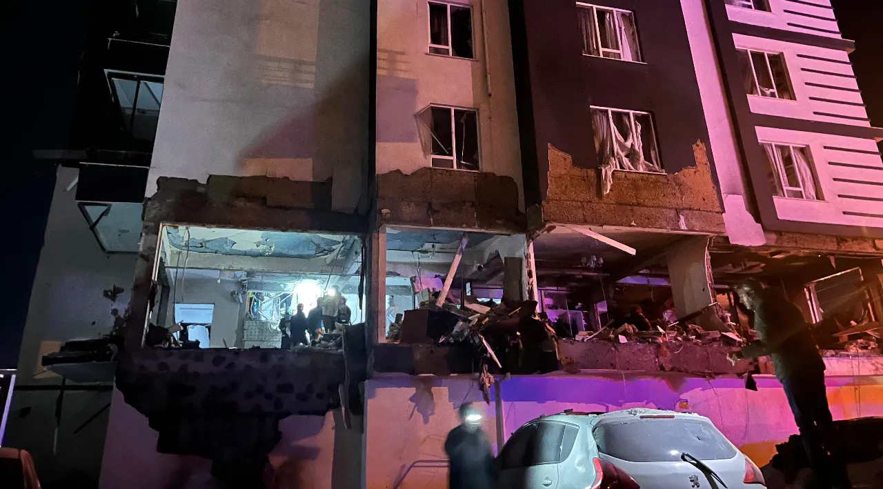 Niğde'de doğalgaz patlaması! Çok sayıda yaralı var