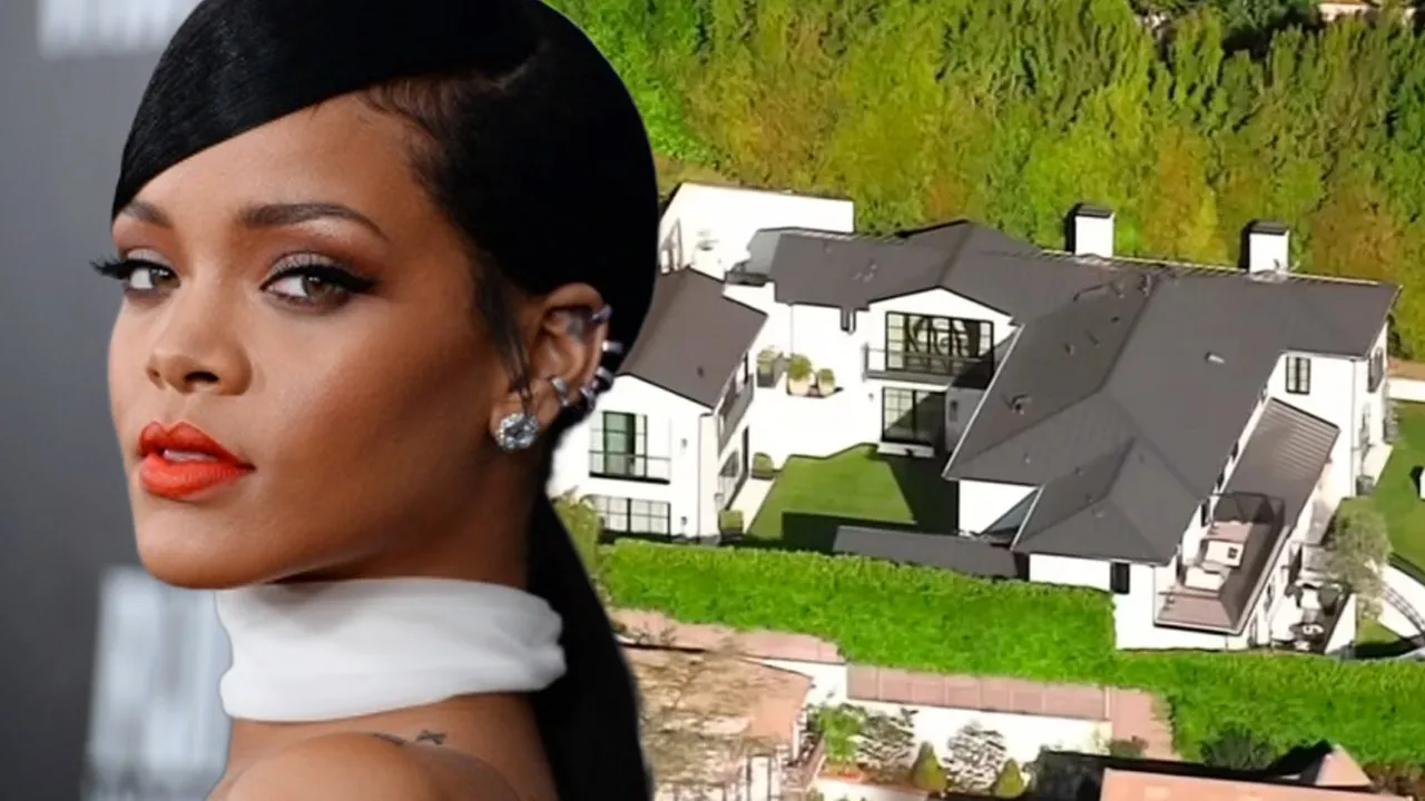 Rihanna’nın evine silahlı saldırı! Mermi duvarı delip içeri girdi