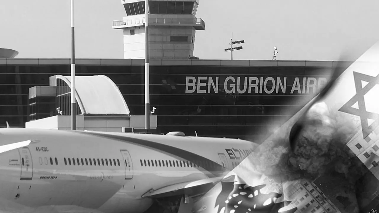 Tel Aviv'de tahliye kaosu: İsrailliler havalimanında birbirine girdi