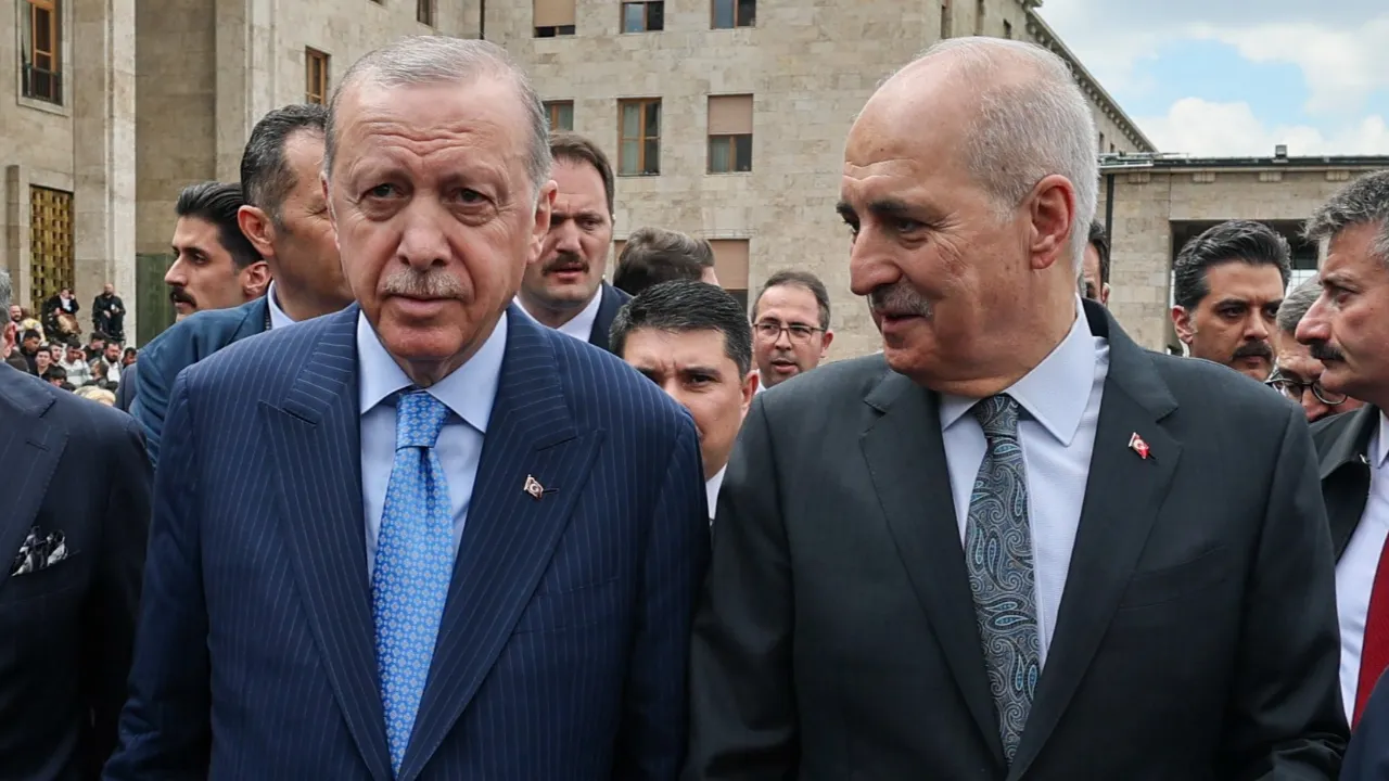 Cumhurbaşkanı Erdoğan, Meclis Başkanı Kurtulmuş ile görüştü