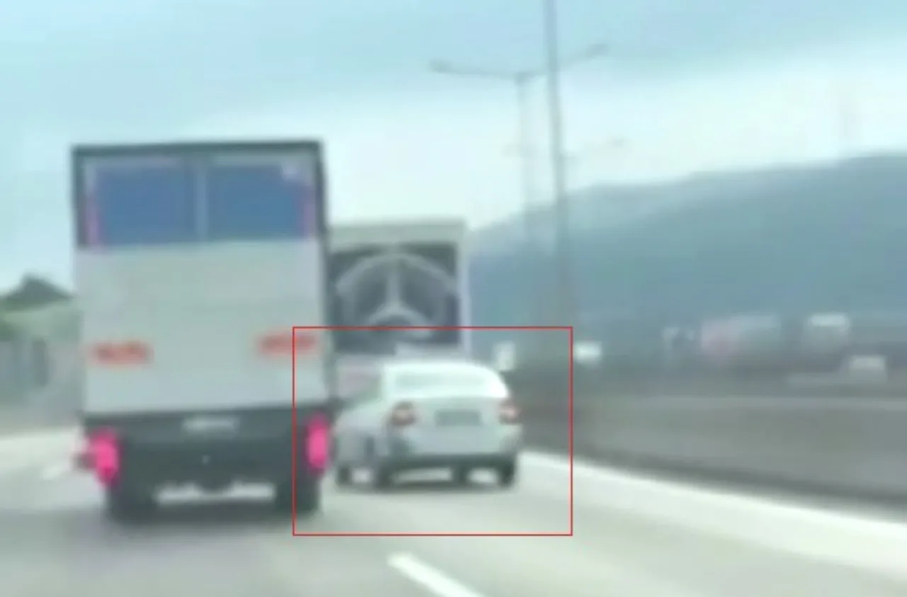 Gaziantep'te makas atan sürücü kamerada! Sürücüye 90 bin lira ceza kesildi