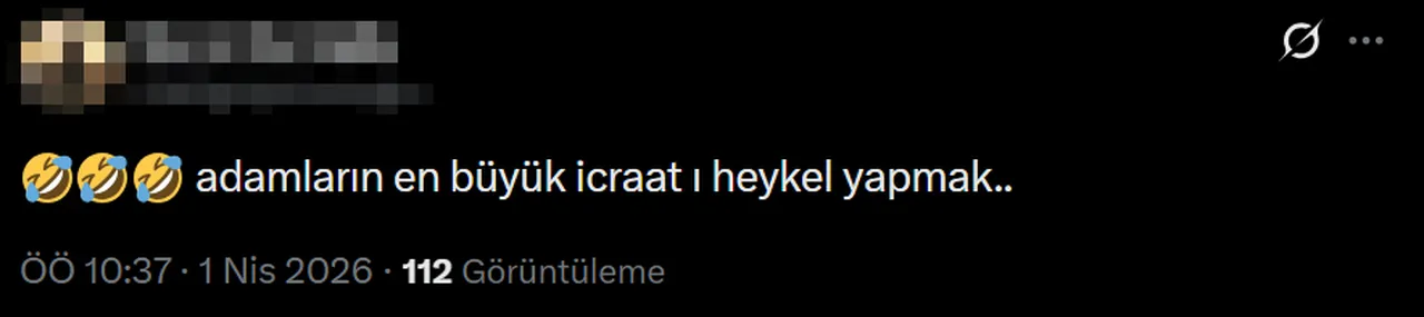 Heykel sırası Özgür Özele geldi!  En iyi bildikleri işi yapıyorlar