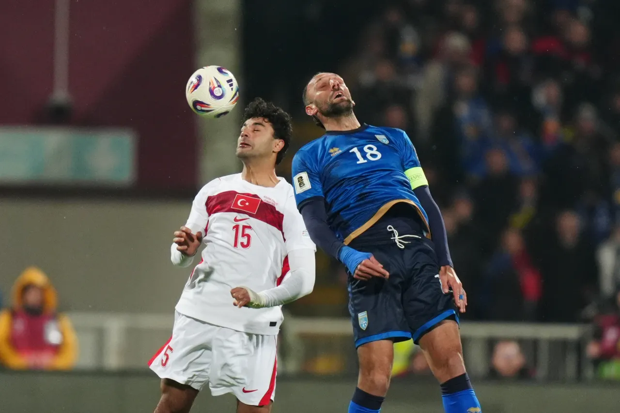 Ozan Kabak, A Milli Takım'ın deplasmanda 1-0 kazandığı Kosova maçında forma giydi.