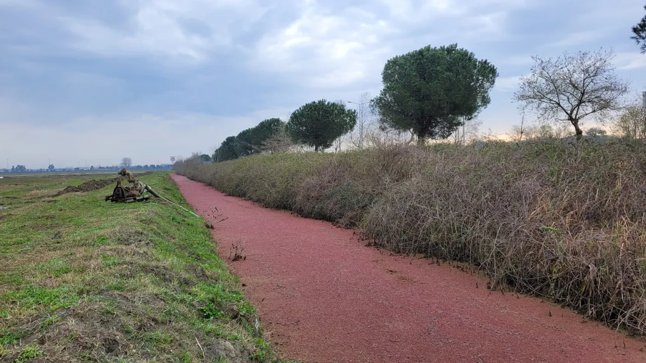 Samsun'da sulama kanalı kırmızıya büründü!