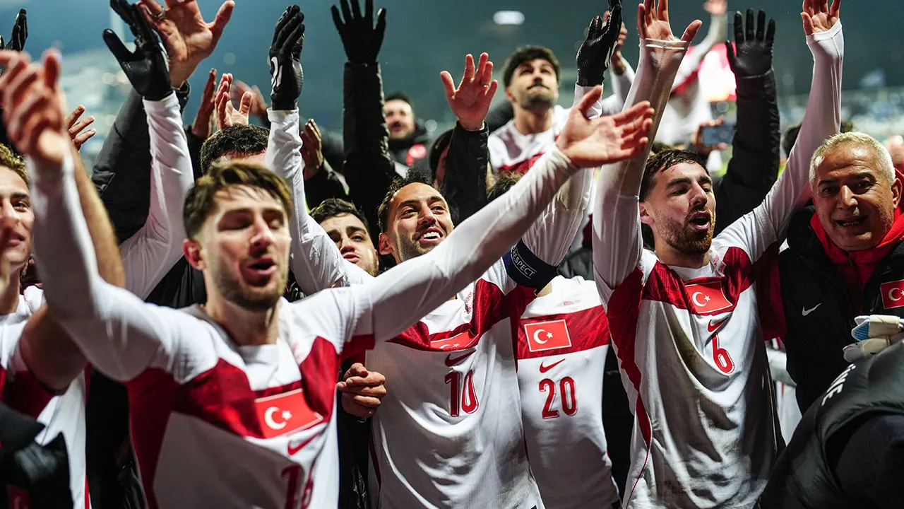 Türk sporunda A Milli Futbol Takımı'nın 2026 Dünya Kupası'na gitme sevinci!