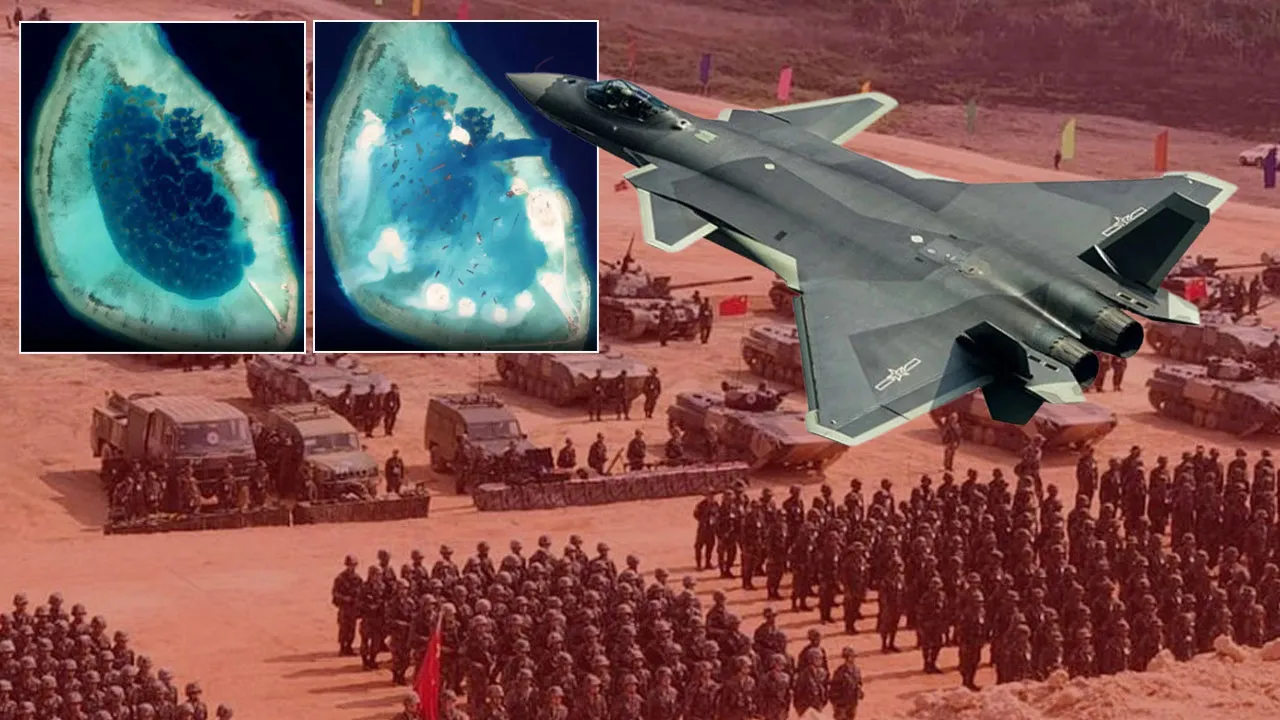 ASKERİ ADA İNŞA ETTİLER!