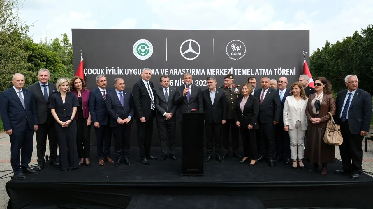 Çocuklar için 200 milyon liralık şifa projesi! Mercedes-Benz Türk, Adana’da temelini attı