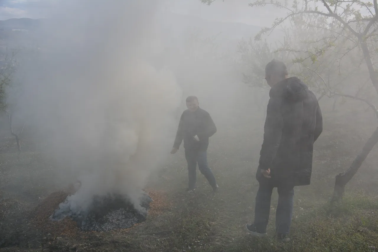 Eksi 3 derecede ateş yakıp sabaha kadar nöbet tuttular!