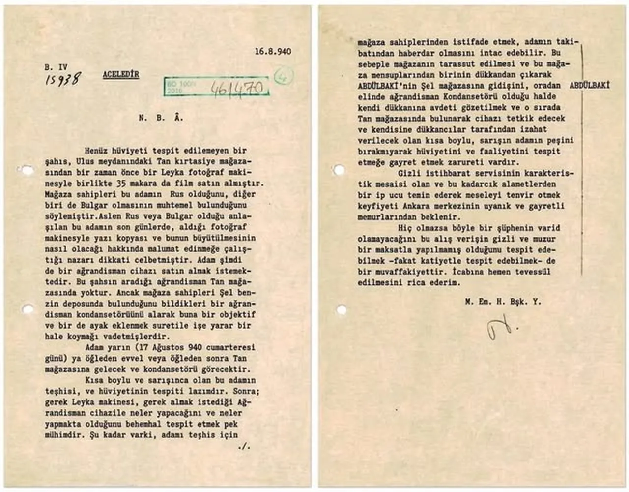 MİT'in yayımladığı belge