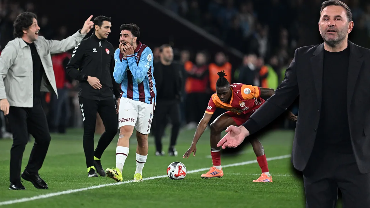 Trabzonspor-Galatasaray maçındaki tartışmanın perde arkası: Neden az uzattın?
