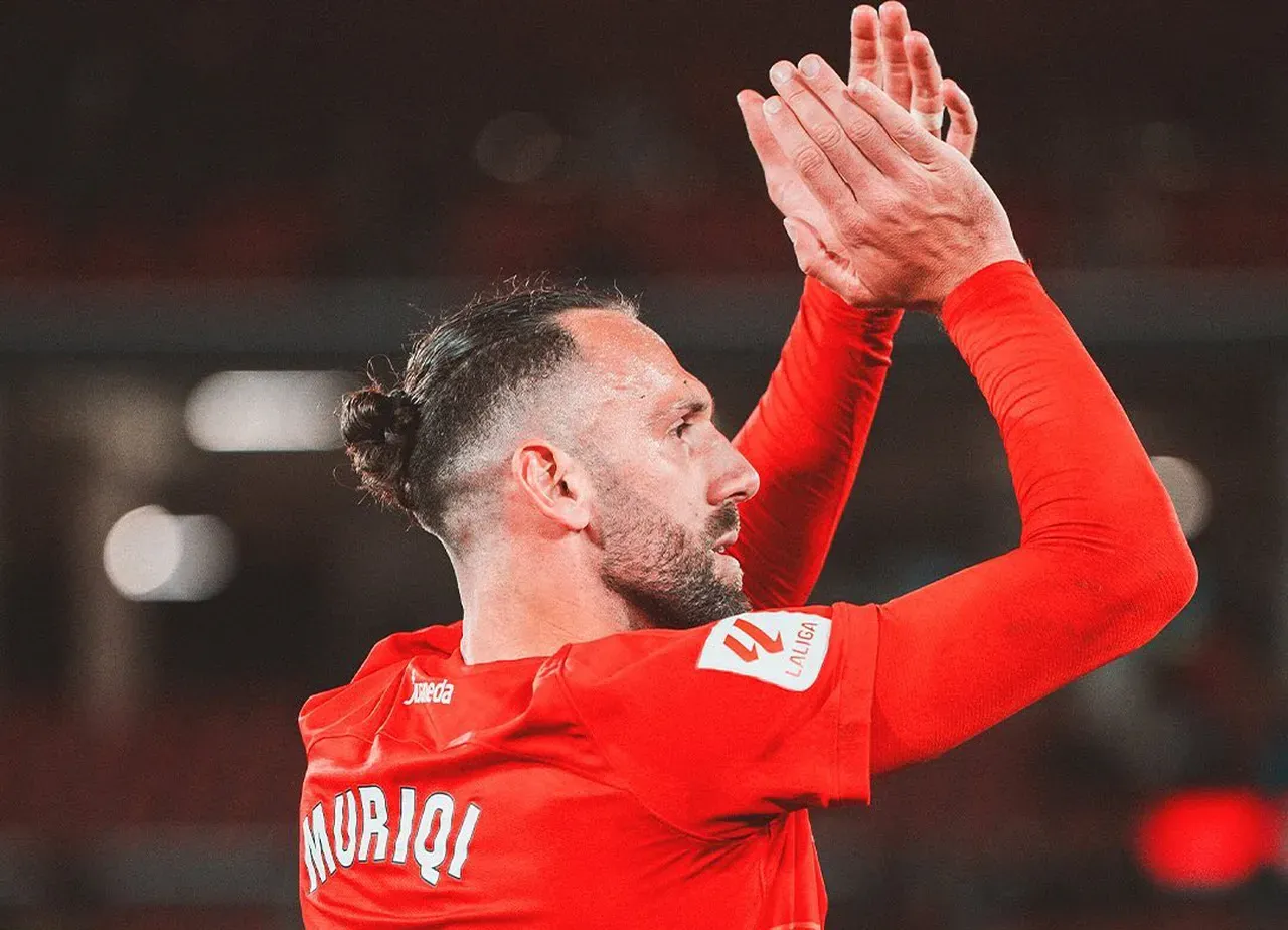 Vedat Muriqi, Mallorca formasıyla (Fotoğraf: Instagram)