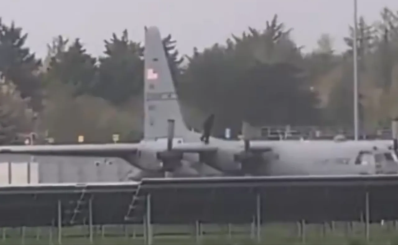 C130 uçağının tepesine çıktı, balta ile defalarca vurdu! İrlanda büyük askeri güvenlik zafiyeti