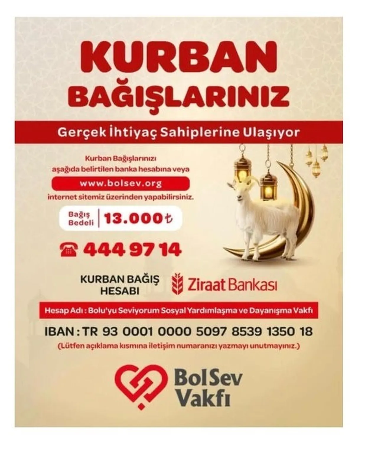 Vakfın sosyal medyadan yaptığı paylaşım