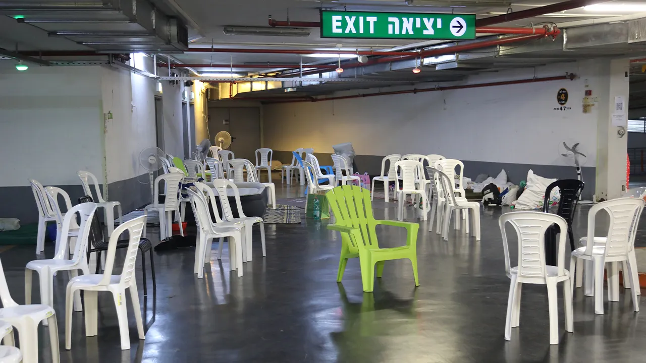 Geçici ateşkes sonrası İsrail sığınakları