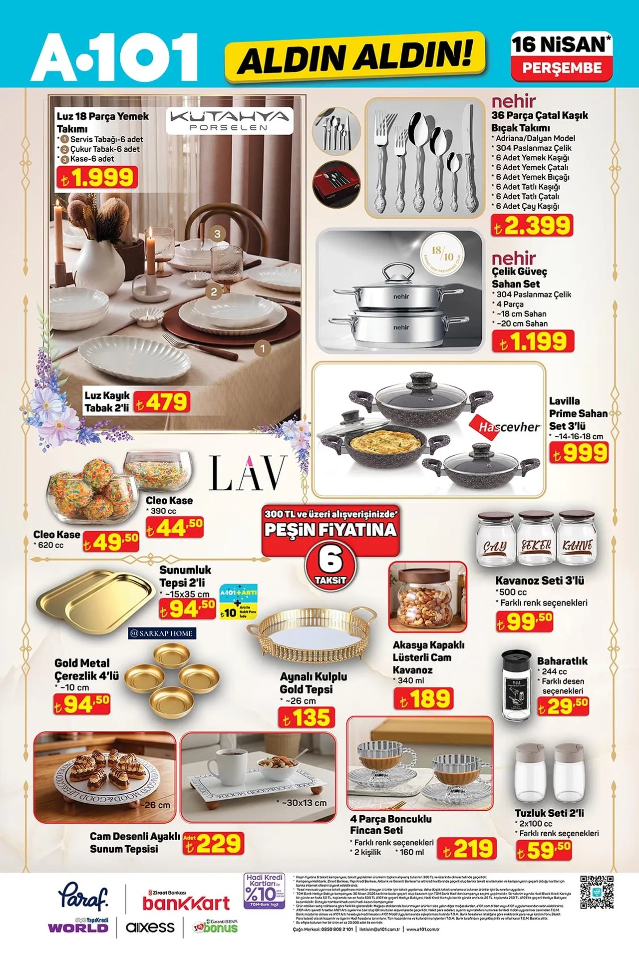 A101de indirim günleri! Bu hafta aktüel ürünler kataloğunda neler var?