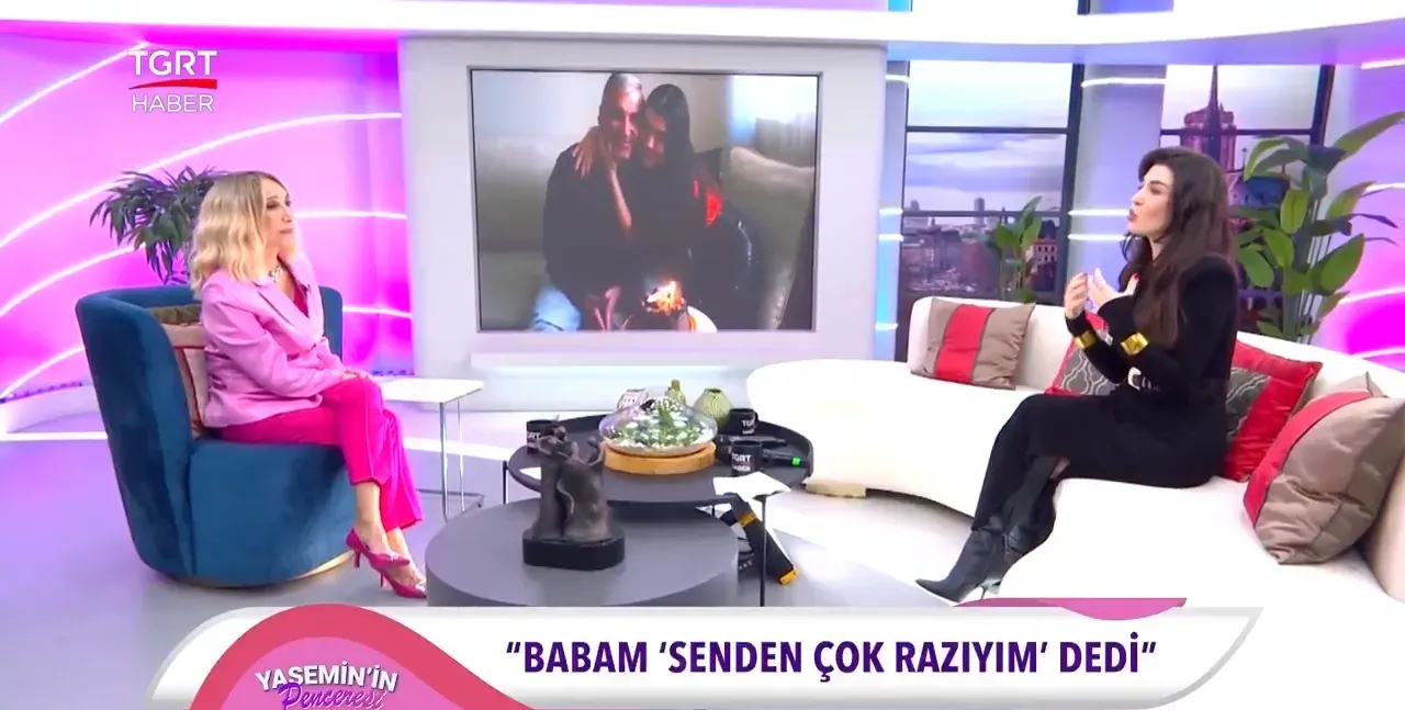 Ünlü oyuncu Aslıhan Hüner, TGRT Haber'de yayınlanan 'Yasemin'in Penceresi' programına konuk oldu.