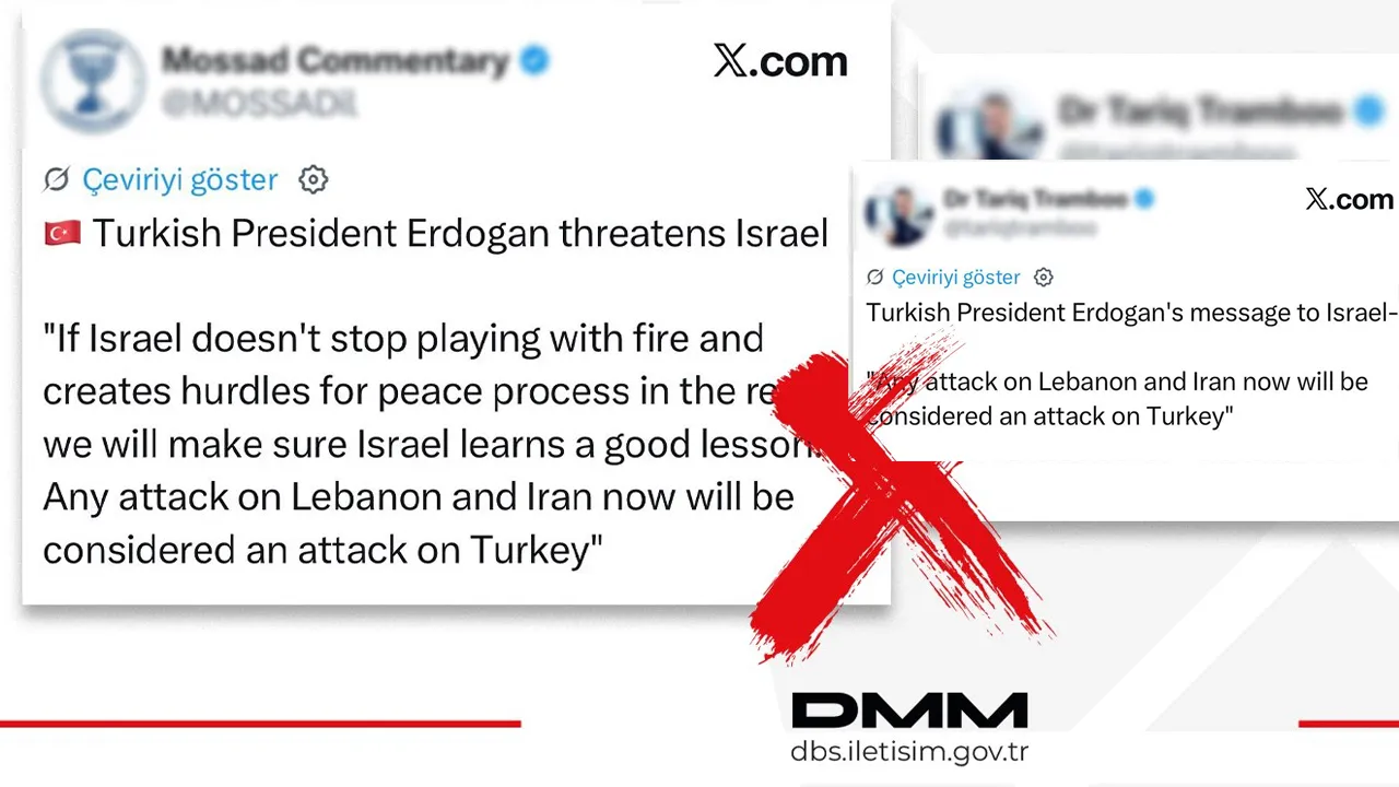 Cumhurbaşkanı Erdoğan'a ait denilen sözler kurgu çıktı! DMM'den 'kara propaganda' vurgusu