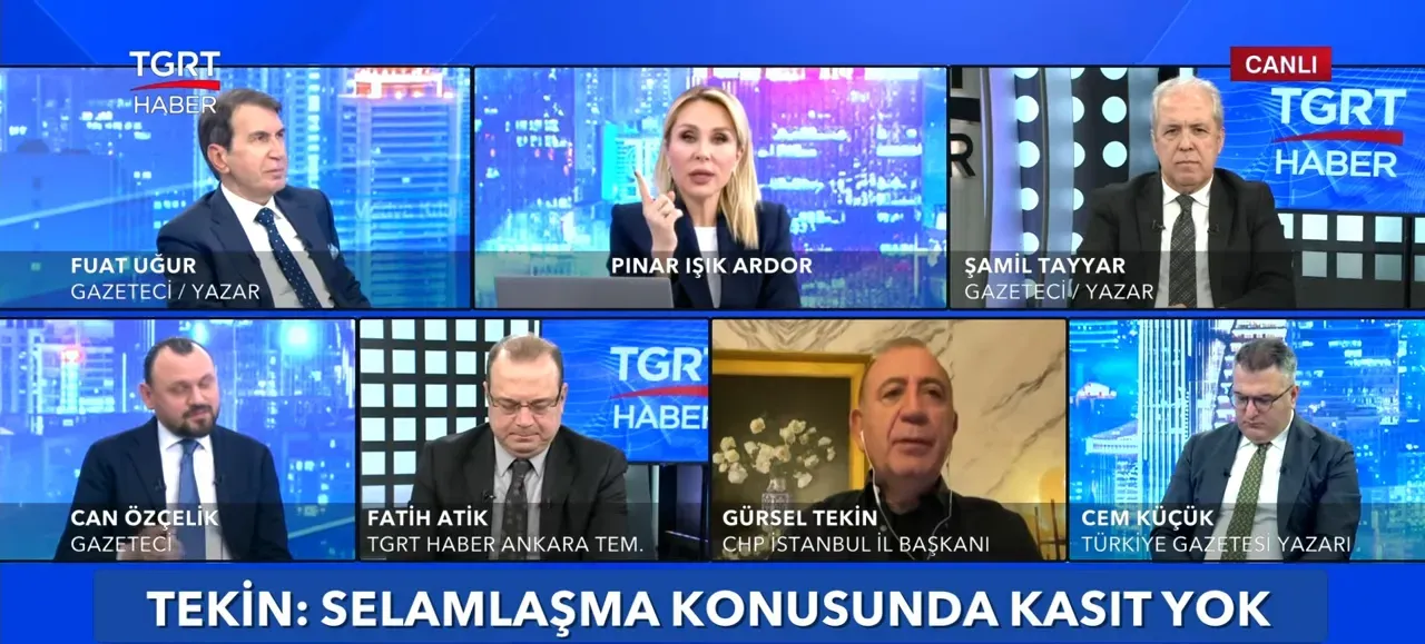 Cenazede  selamsızlık  polemiği: Özgür Özel  dalgınlık  dedi, Gürsel Tekin sitem etti