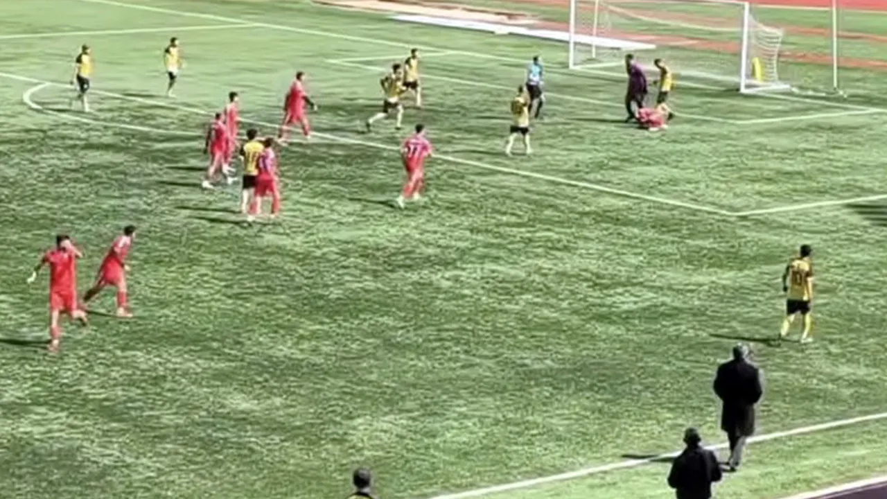 Mardin'de penaltı golü olay çıkardı: Kafasına tekme yedi, elmacık kemiği kırıldı