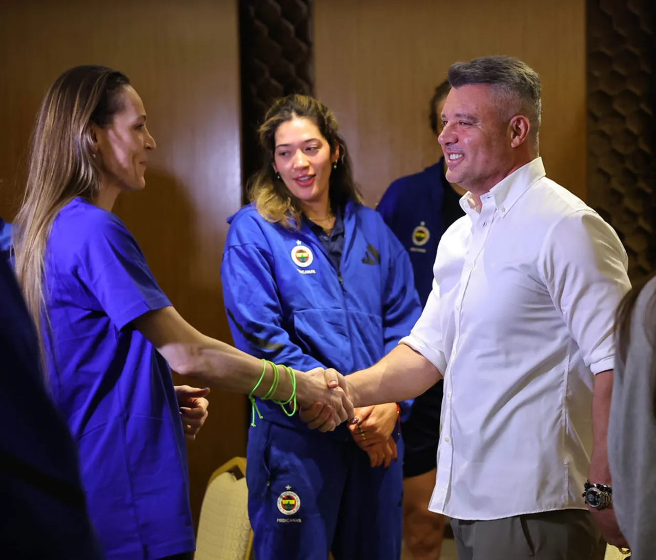 Sadettin Saran'ın ziyaretinden