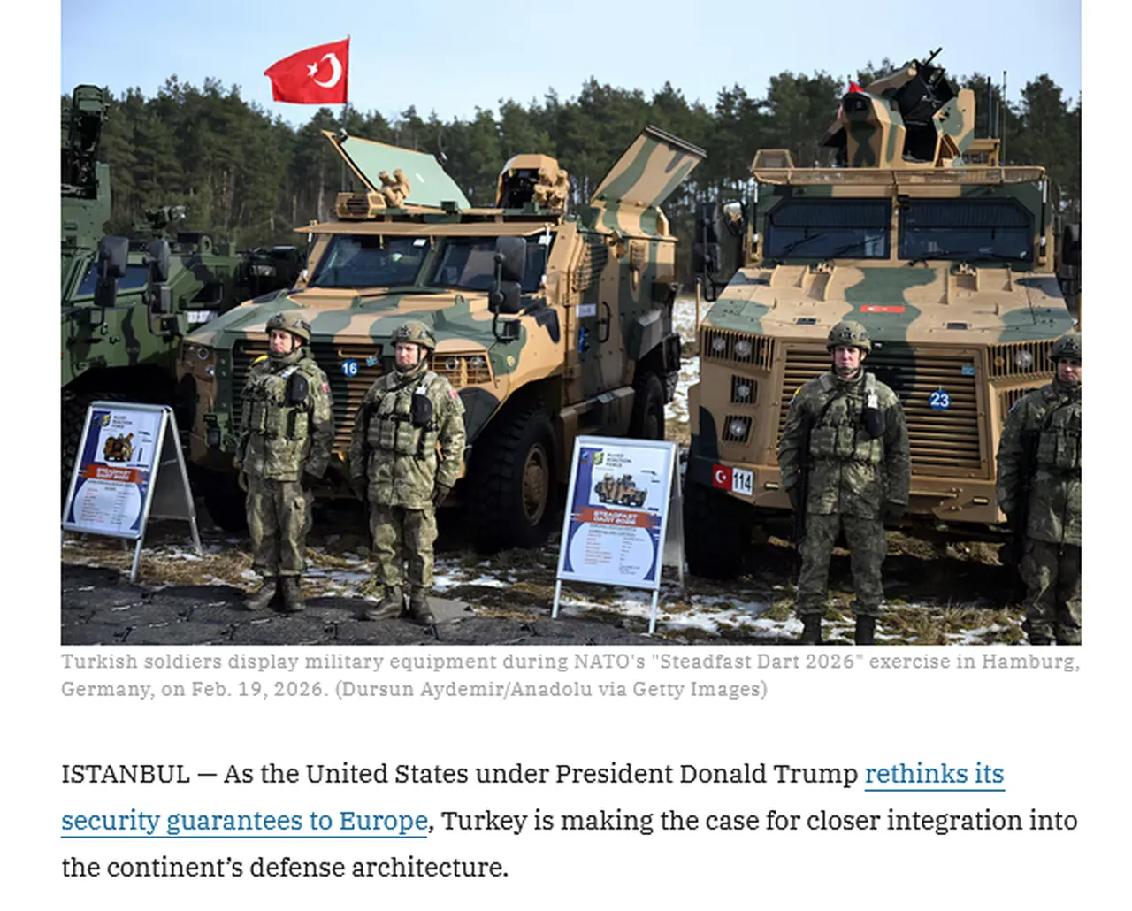 ABD basını tarih verdi: 2028'de Avrupa ülkeleri Türkiye'nin komutasıyla hareket edecek!