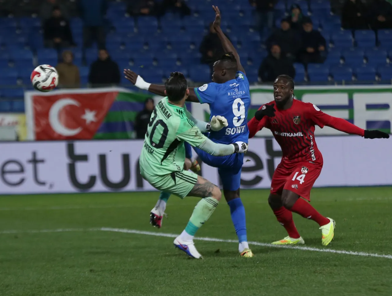 Gaziantep FK, Süper Lig'de 34 puanla 11'inci sırada yer alıyor.